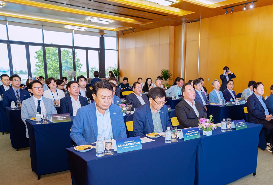 (Các doanh nghiệp Hàn quốc đánh giá cao sự kiện hợp tác đầu tư tại Cụm công nghiệp Yên Bằng)